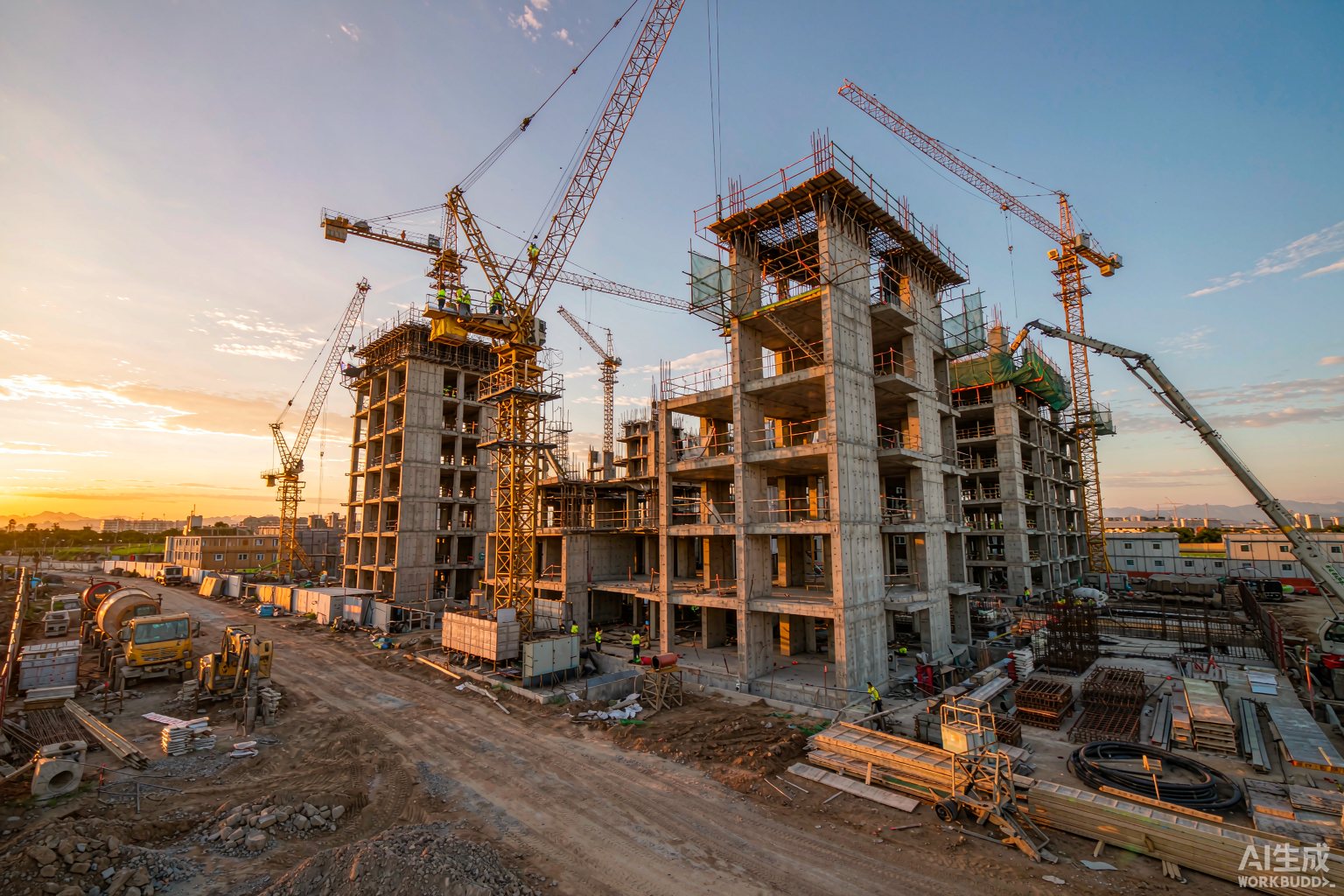 Construction 行业场景图 / Construction industry photo