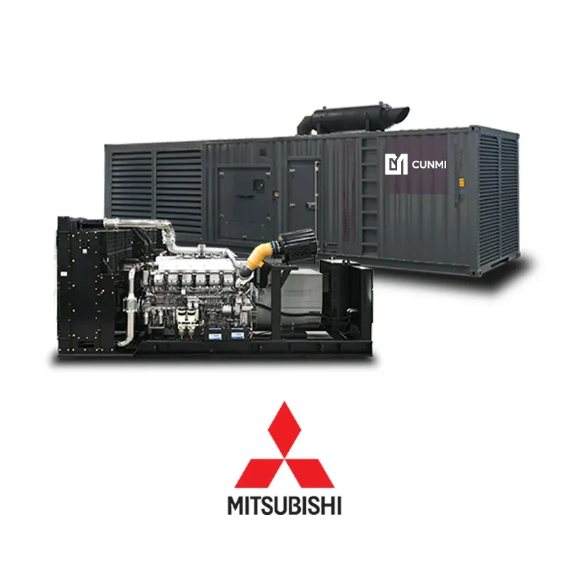 Mitsubishi powered generator sets