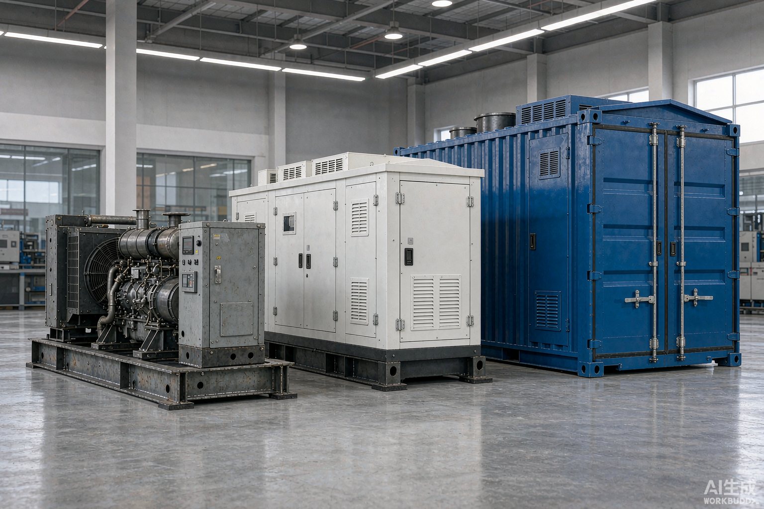 发电机组产品线合集图 / generator set family line-up
